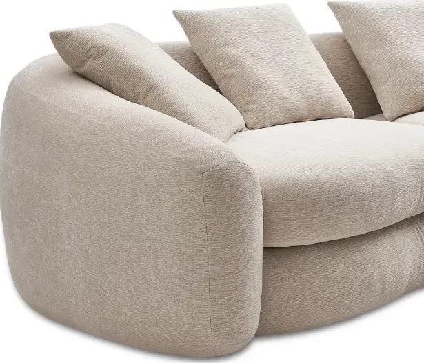 Canapé modulable Oloron en tissu, vue 2 sur 5