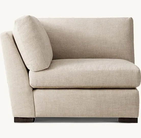Canapé modulable Roquefort en velours, collection canapés ELWOOD HOME