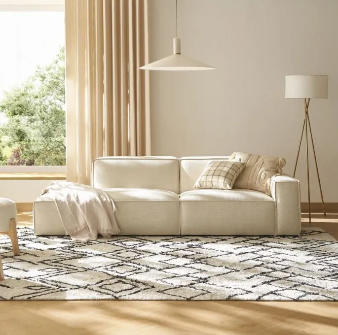 Canapé modulable Sauveterre minimaliste, collection canapés ELWOOD HOME