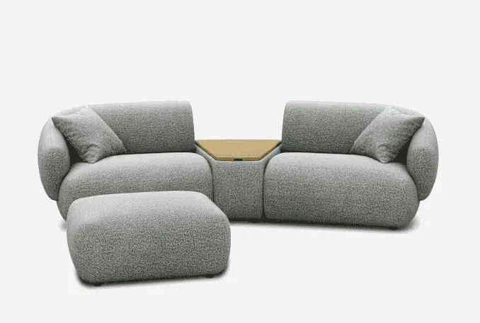 Canapé modulable Tarascon, vue 4 sur 6
