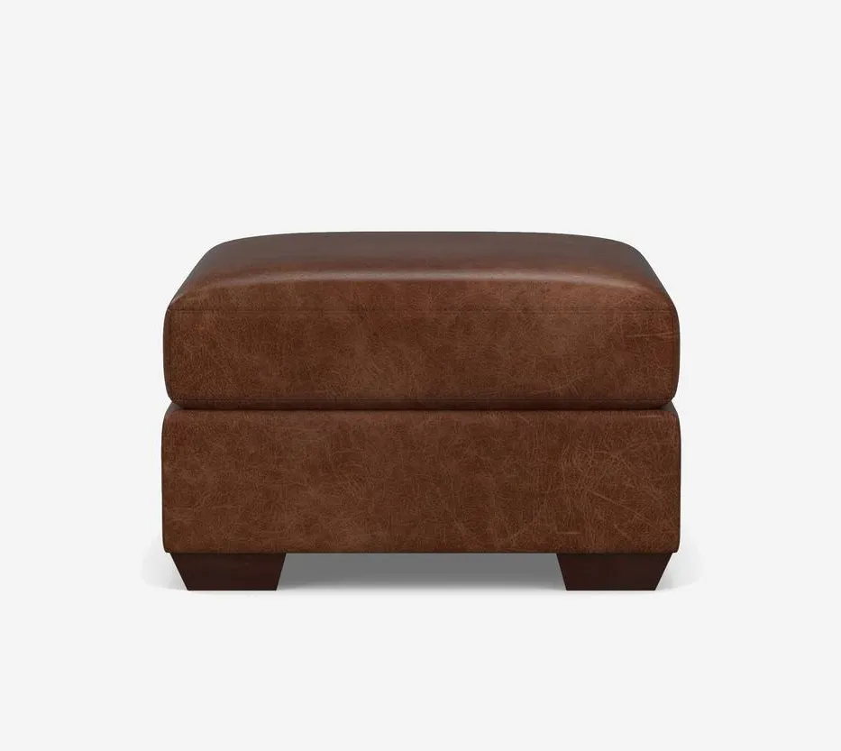 Canapé modulable Tonnerre en cuir, vue 2 sur 3