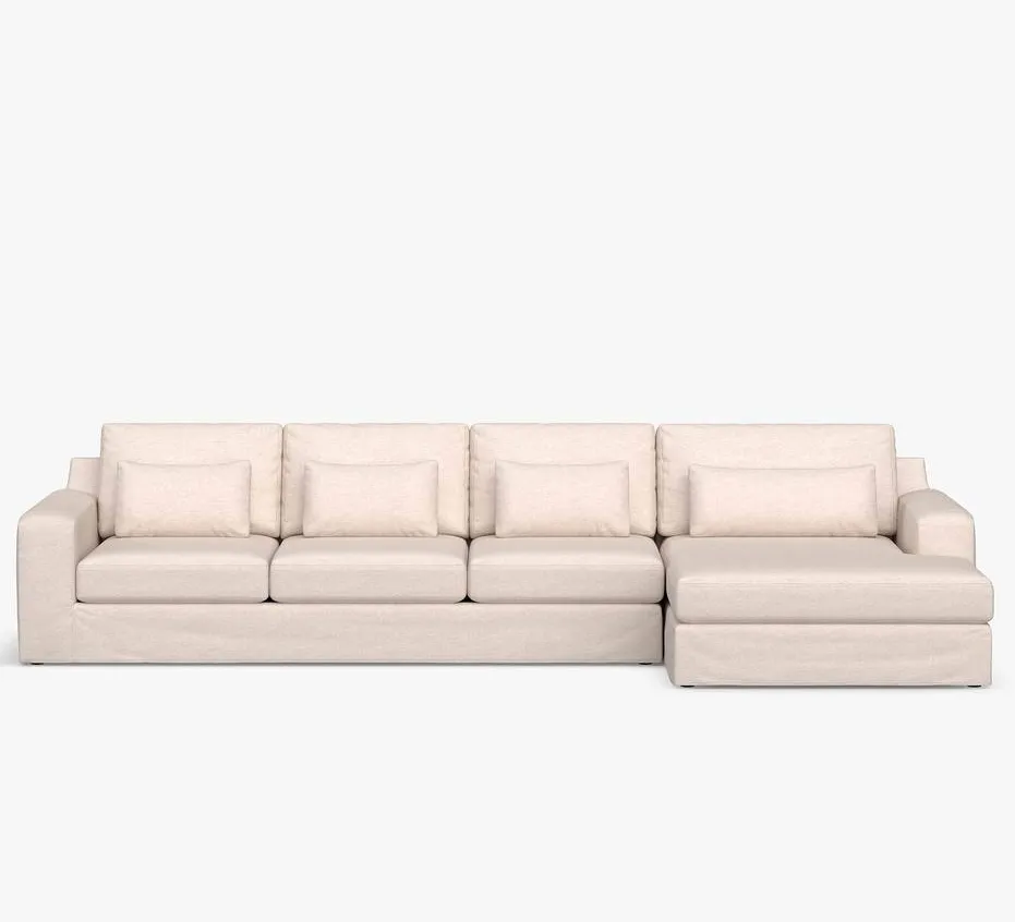 Canapé modulable Valensole en tissu, vue 4 sur 6