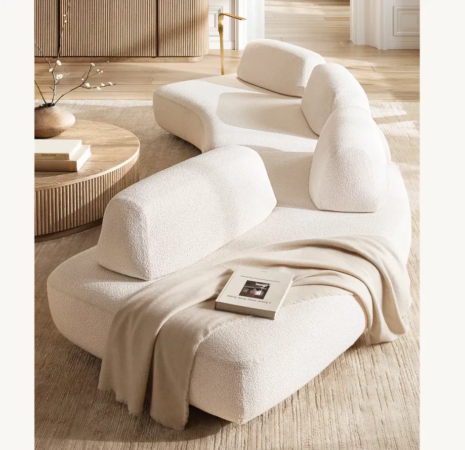 Canapé Nolay en tissu, collection canapés ELWOOD HOME