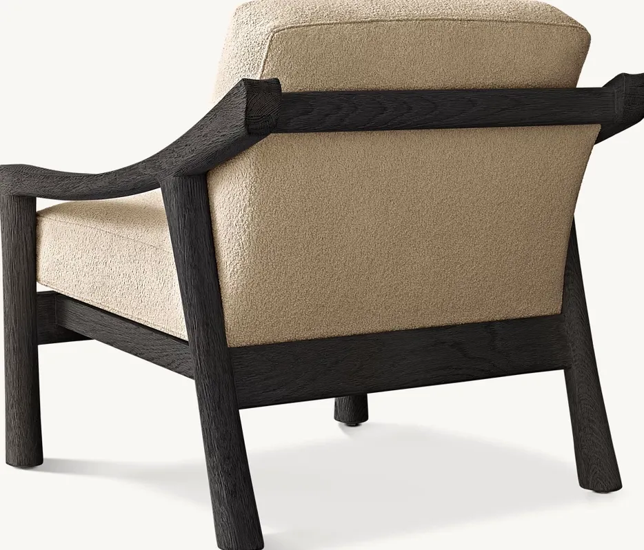 Fauteuil Olonzac II en tissu, vue 4 sur 4
