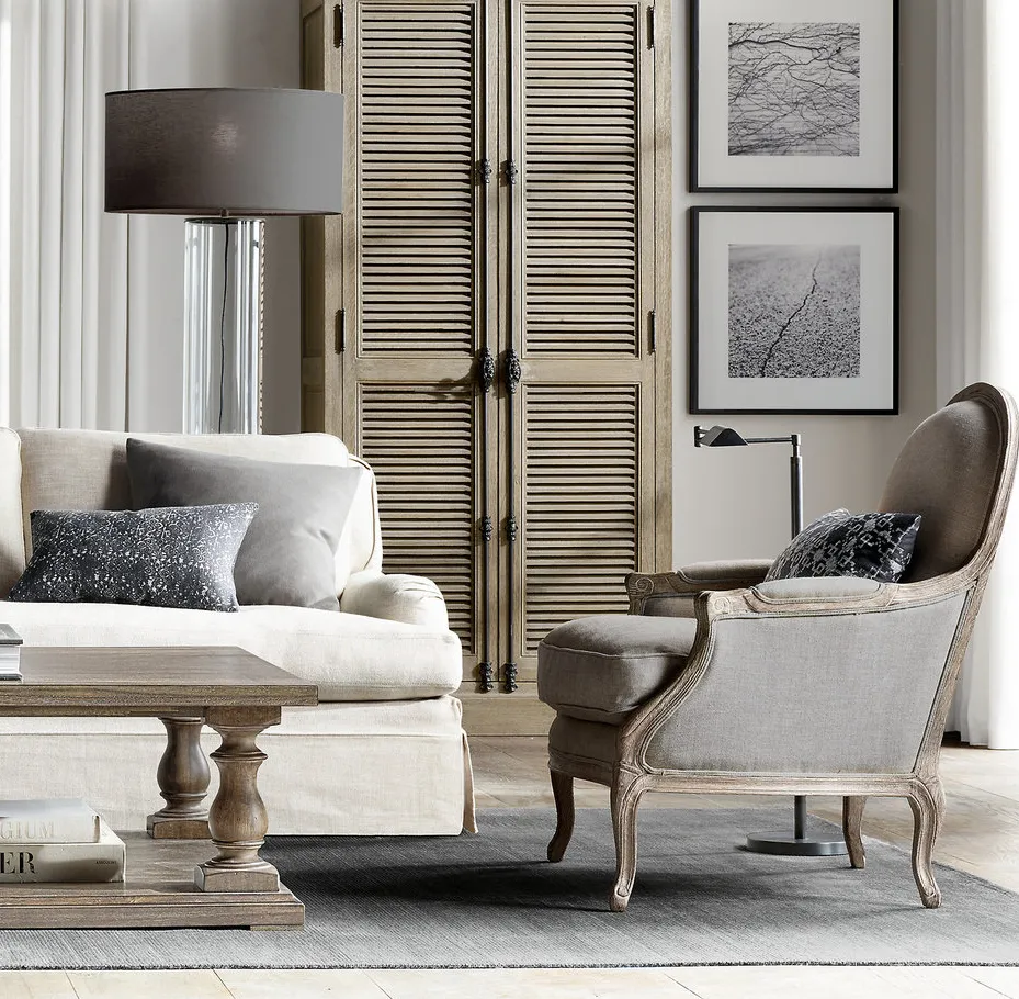 Canapé Riez en tissu, collection canapés ELWOOD HOME