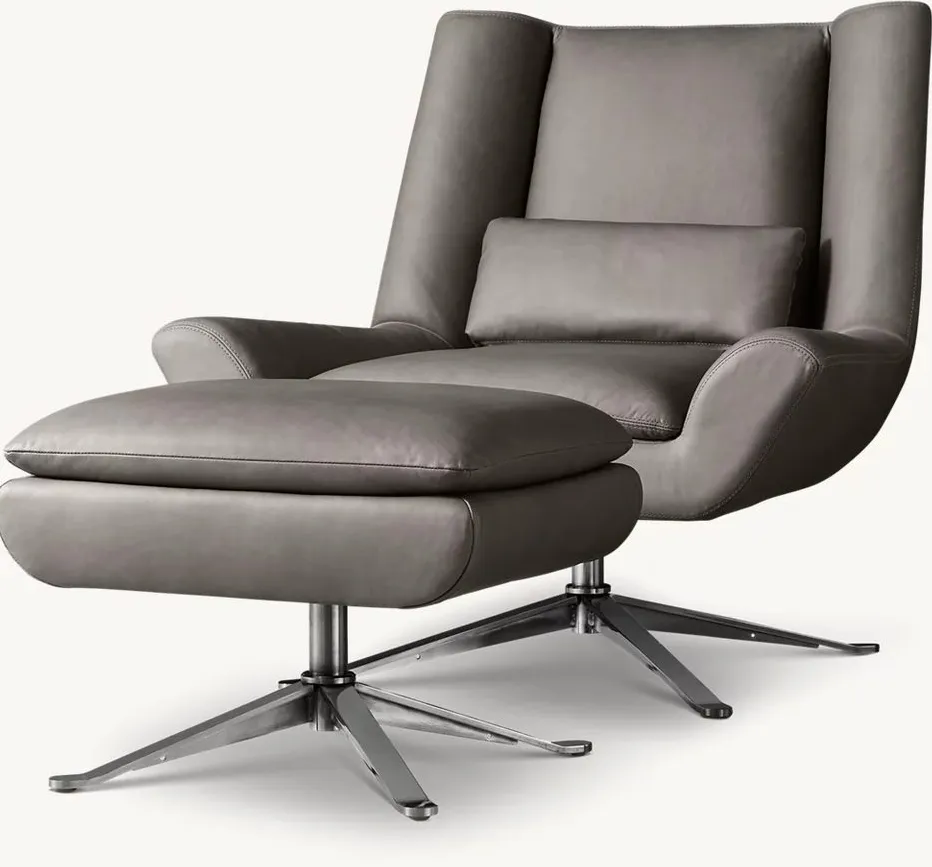 Canapé Saulieu en cuir, collection canapés ELWOOD HOME