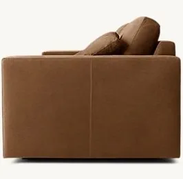 Canapé Tréguier en cuir, vue 4 sur 5