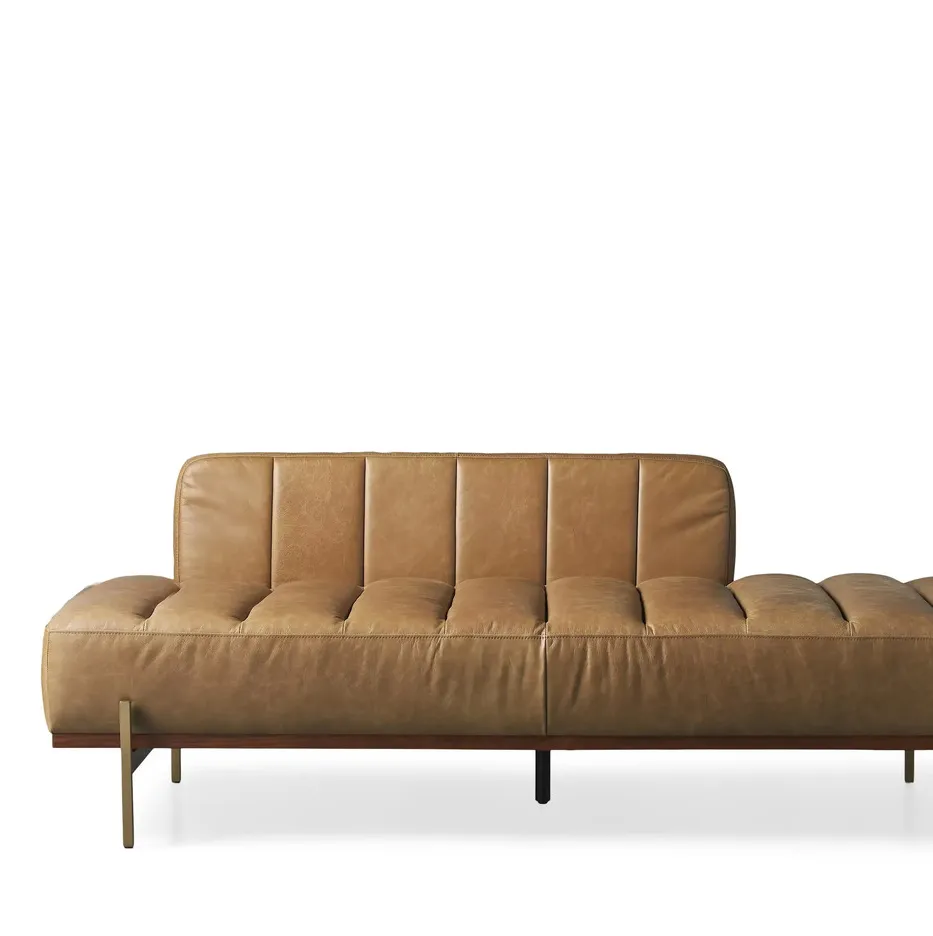 Canapé Vernon en cuir, collection canapés ELWOOD HOME