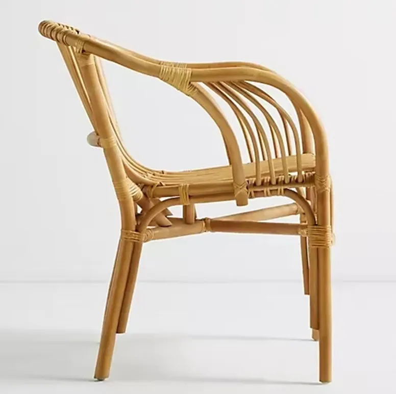 Chaise Ainhoa en rotin, vue 6 sur 6