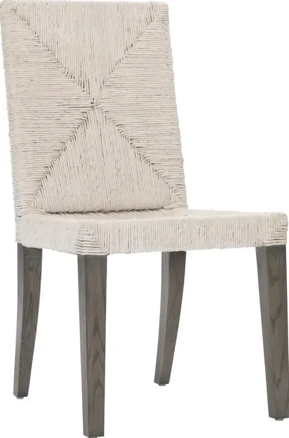 Chaise Antibes en tissu et bois massif — chaises