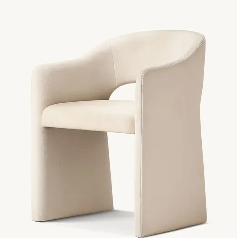 Chaise Aubenas en tissu — chaises