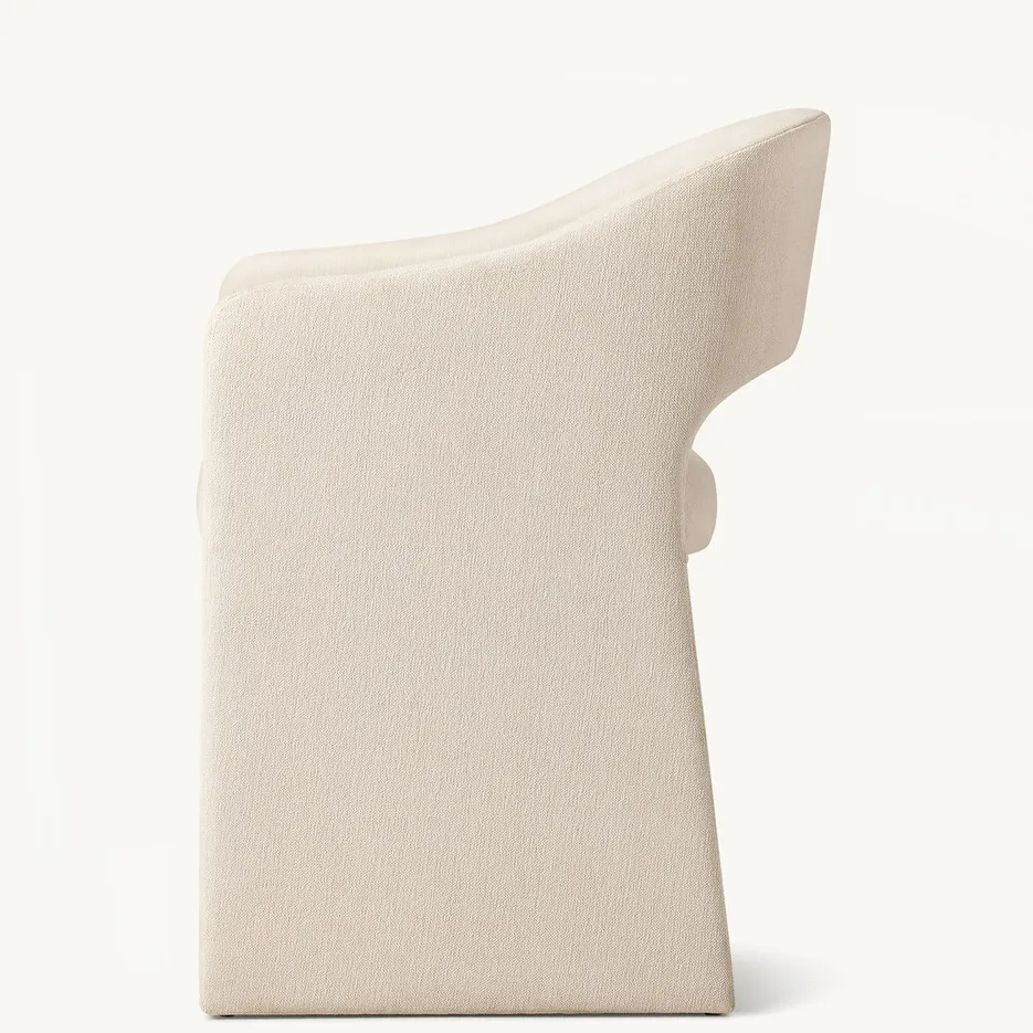 Chaise Aubenas en tissu, vue 4 sur 4