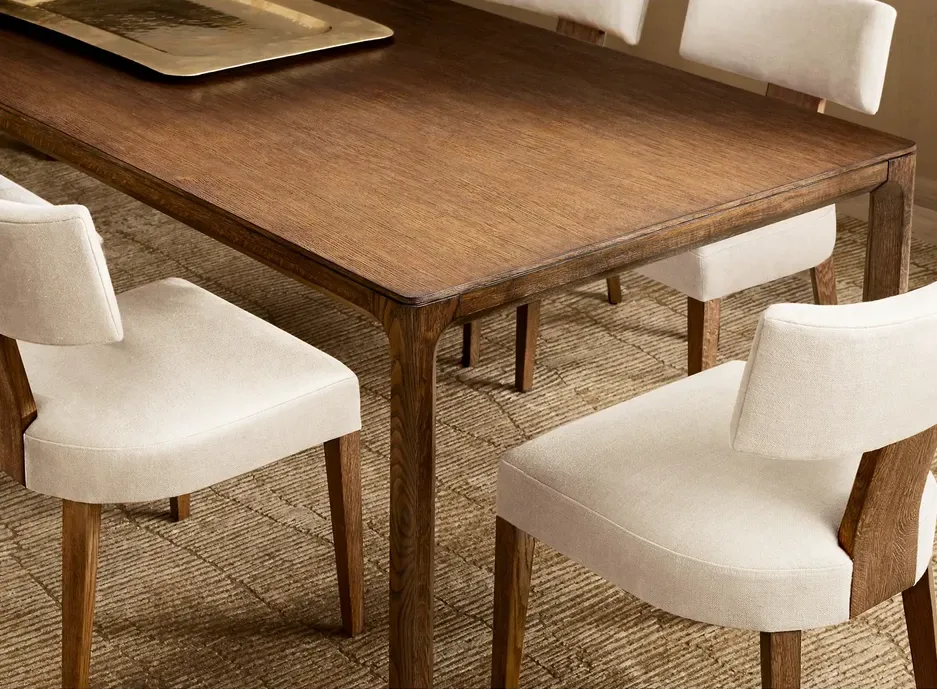 Chaise Balazuc en tissu, vue 2 sur 6