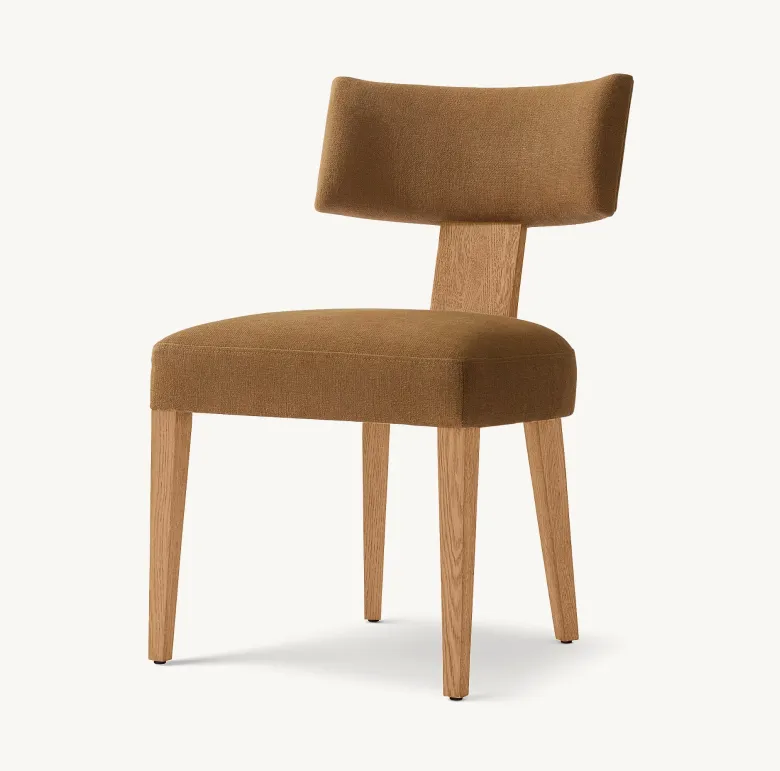 Chaise Balazuc en tissu, vue 3 sur 6