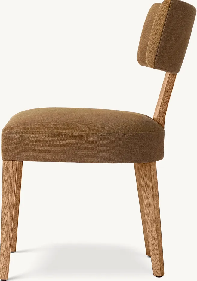 Chaise Balazuc en tissu, vue 5 sur 6