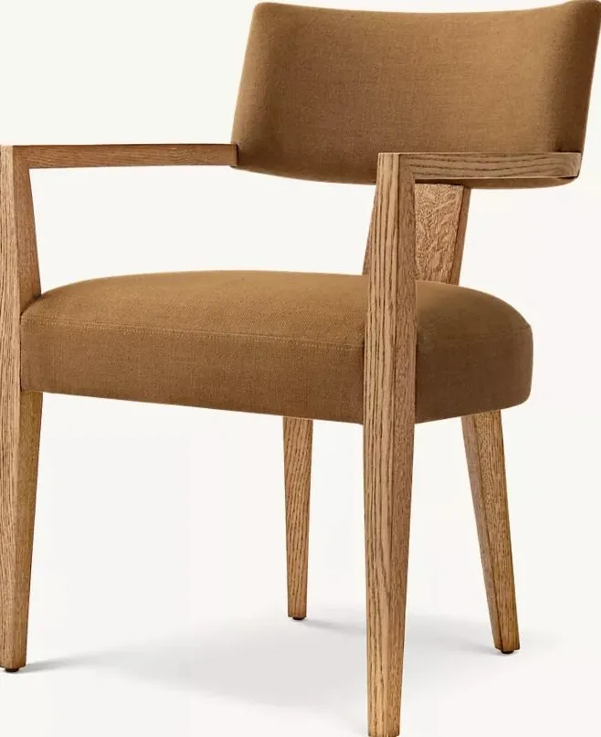Chaise Barjac en tissu, vue 2 sur 4