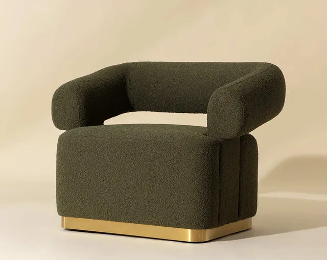 Chaise Belvès en velours — chaises