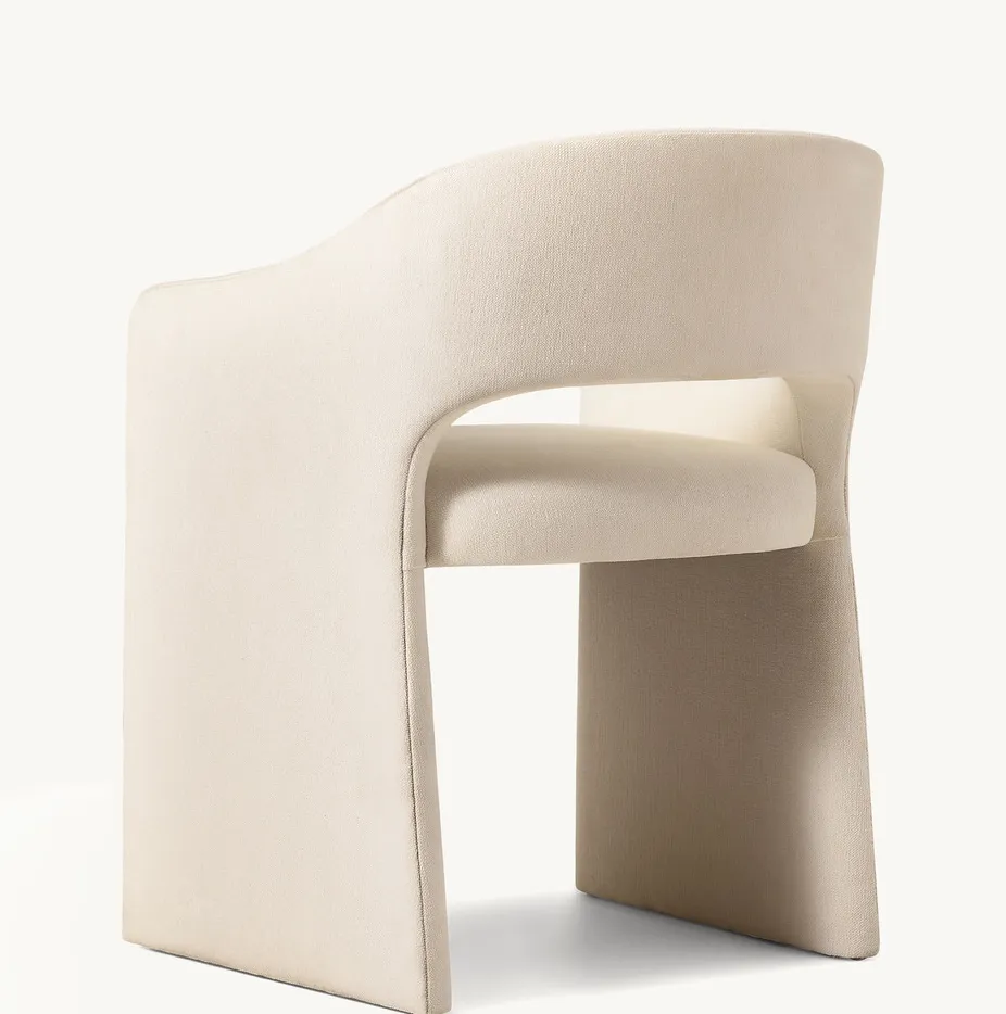 Chaise Bidart en tissu, vue 3 sur 4