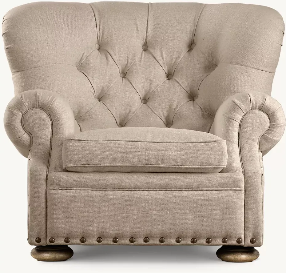 Chaise Biot en tissu, vue 2 sur 5