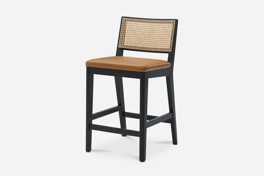 Chaise Biscarrosse en rotin, vue 2 sur 6