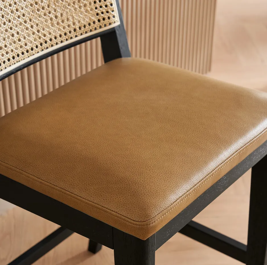 Chaise Biscarrosse en rotin, vue 5 sur 6