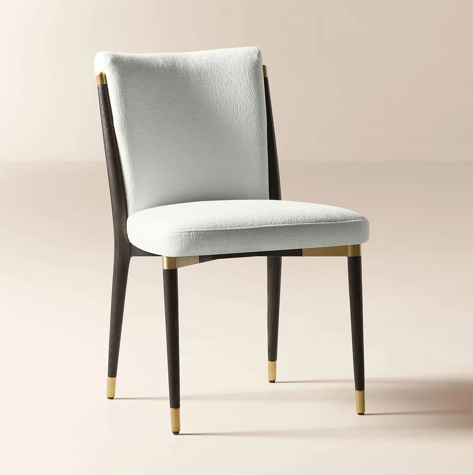 Chaise Cauterets en tissu, vue 2 sur 5