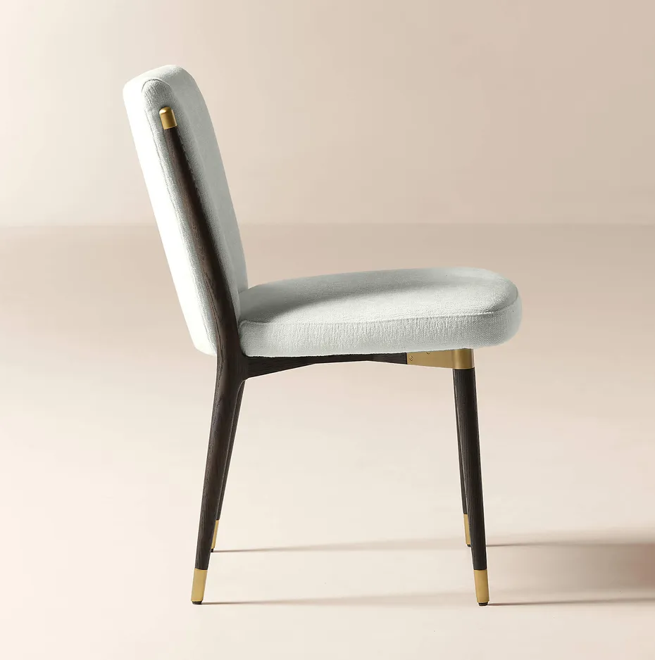 Chaise Cauterets en tissu, vue 3 sur 5
