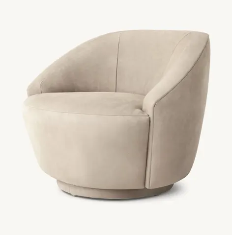 Chaise Chanaz en cuir — chaises