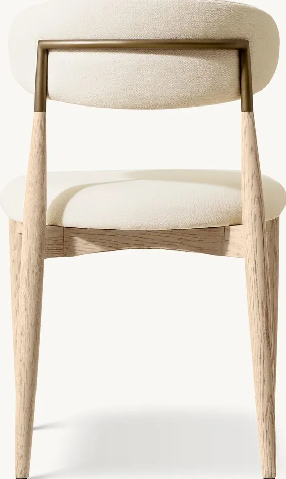 Chaise Conques en tissu, vue 5 sur 5