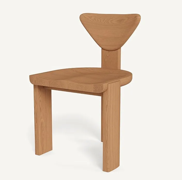 Chaise Cotignac en bois massif, vue 5 sur 5