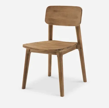 Chaise Dieppe en chêne, vue 2 sur 6