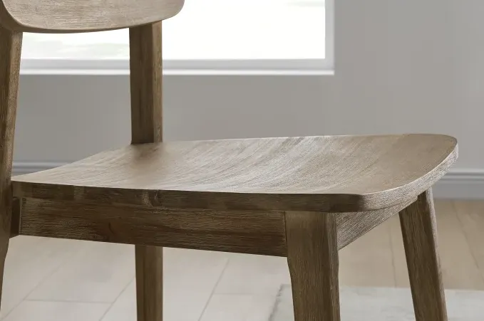 Chaise Dieppe en chêne, vue 6 sur 6