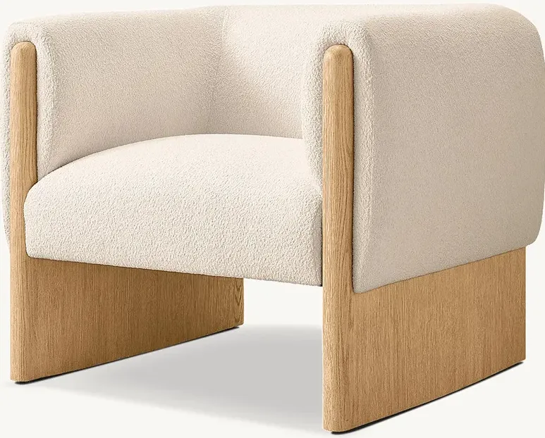 Chaise Domme en tissu, vue 2 sur 6