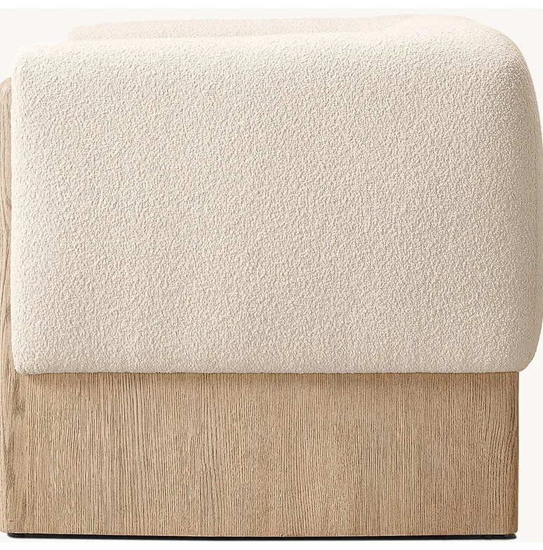 Chaise Domme en tissu, vue 4 sur 6