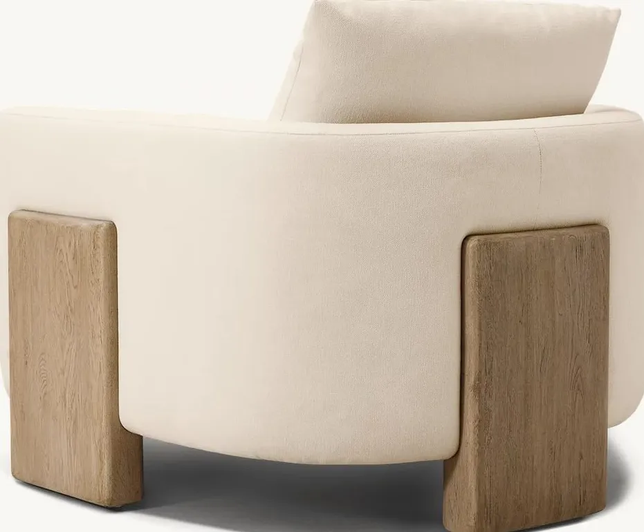 Chaise Estaing en bois massif, vue 5 sur 5