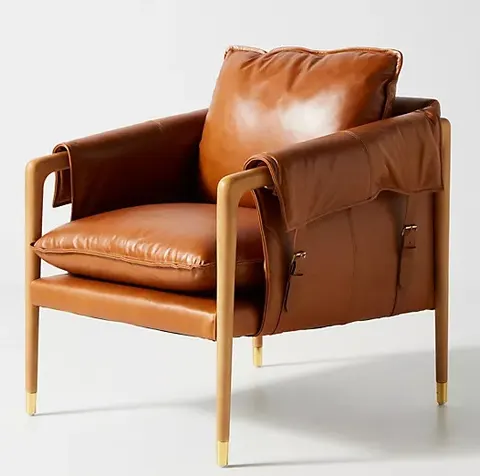 Chaise Gex en cuir — chaises