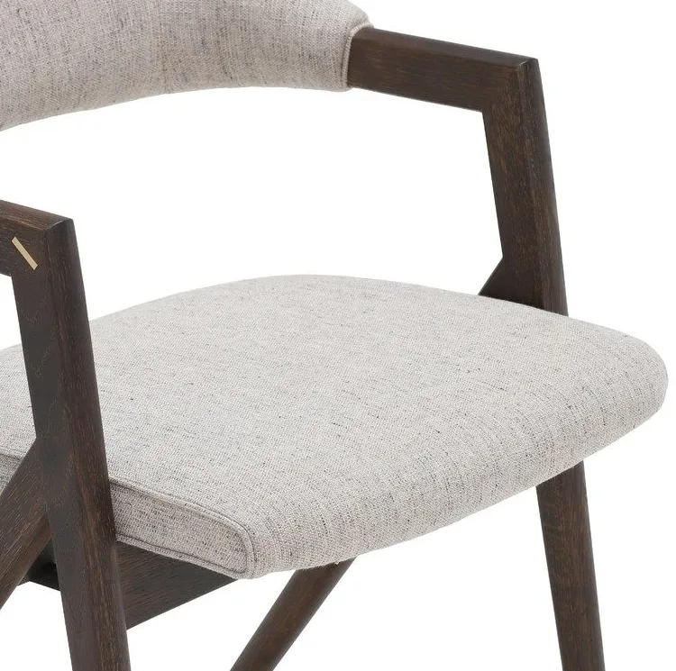 Chaise Giverny en tissu, vue 4 sur 6