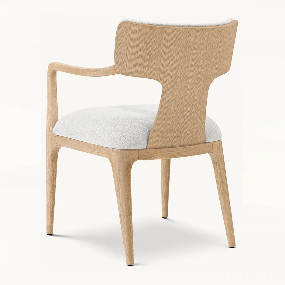 Chaise Joyeuse en bois massif, vue 3 sur 6