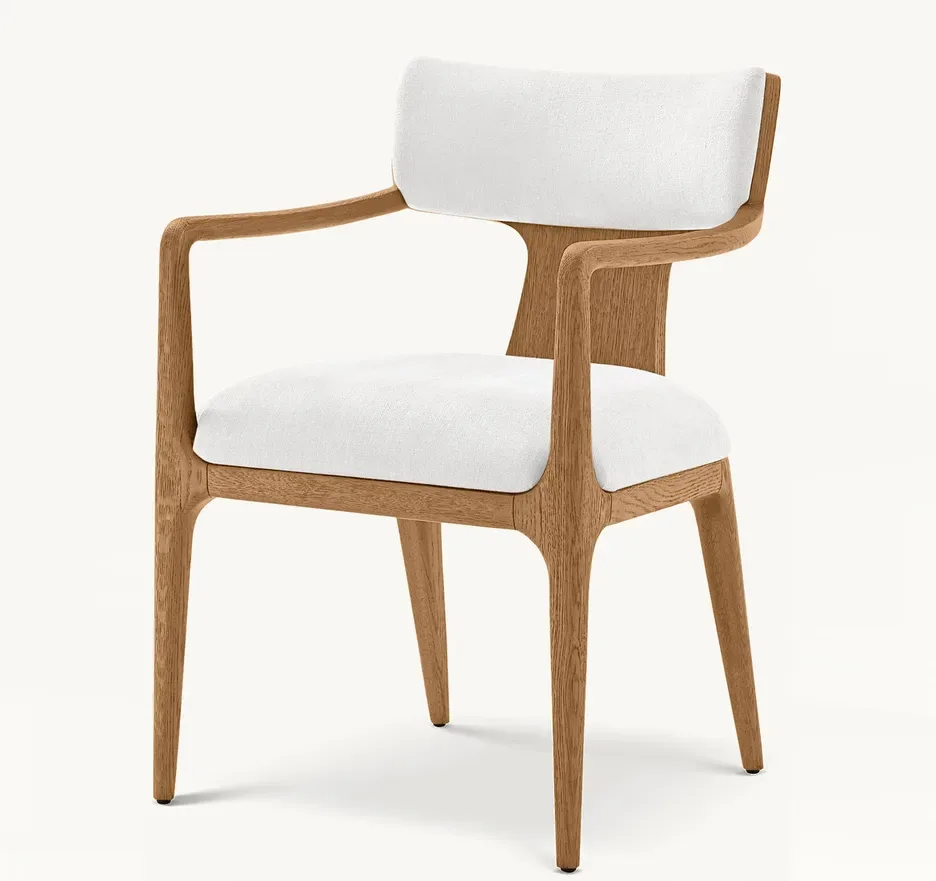 Chaise Joyeuse en bois massif, vue 4 sur 6