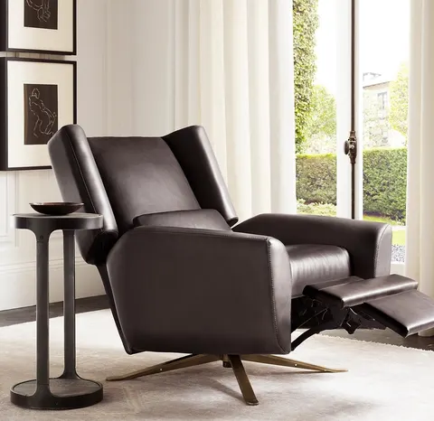 Chaise Limeuil en cuir — chaises