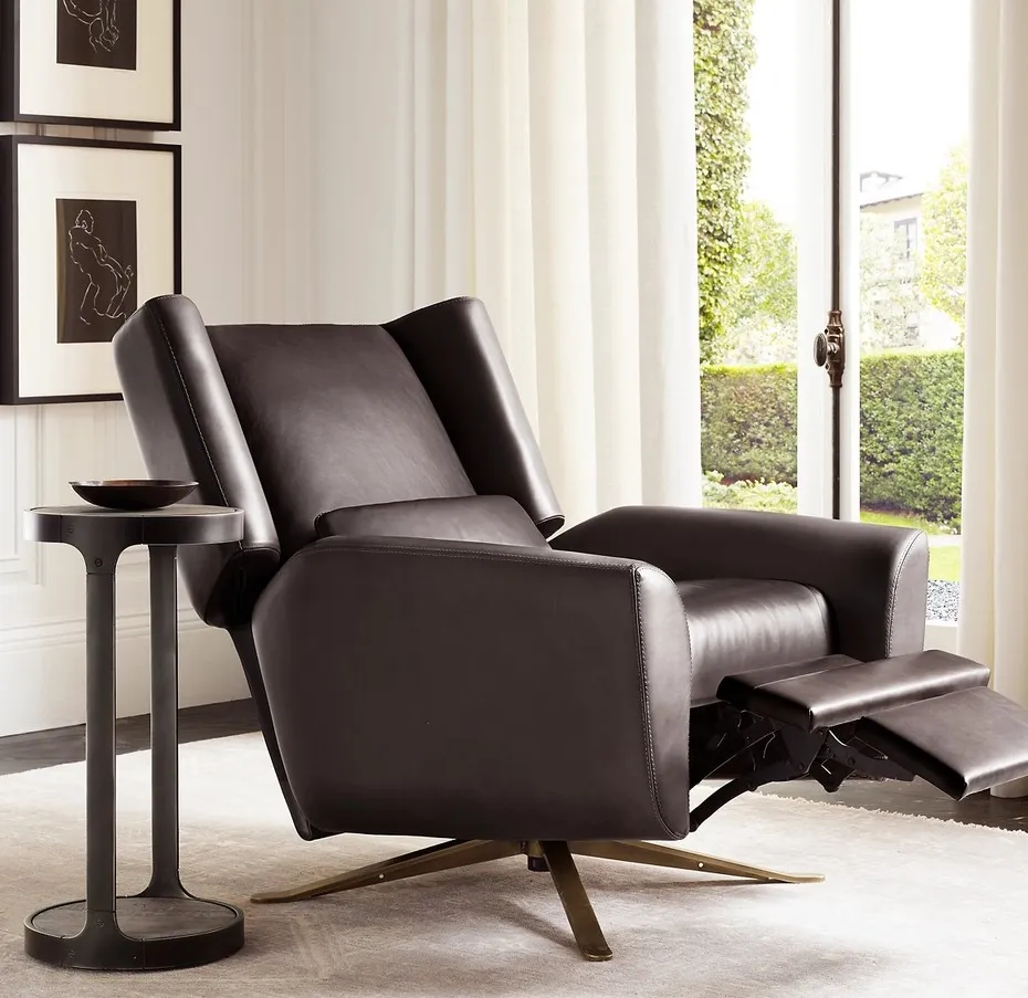 Chaise Limeuil en cuir, collection chaises ELWOOD HOME