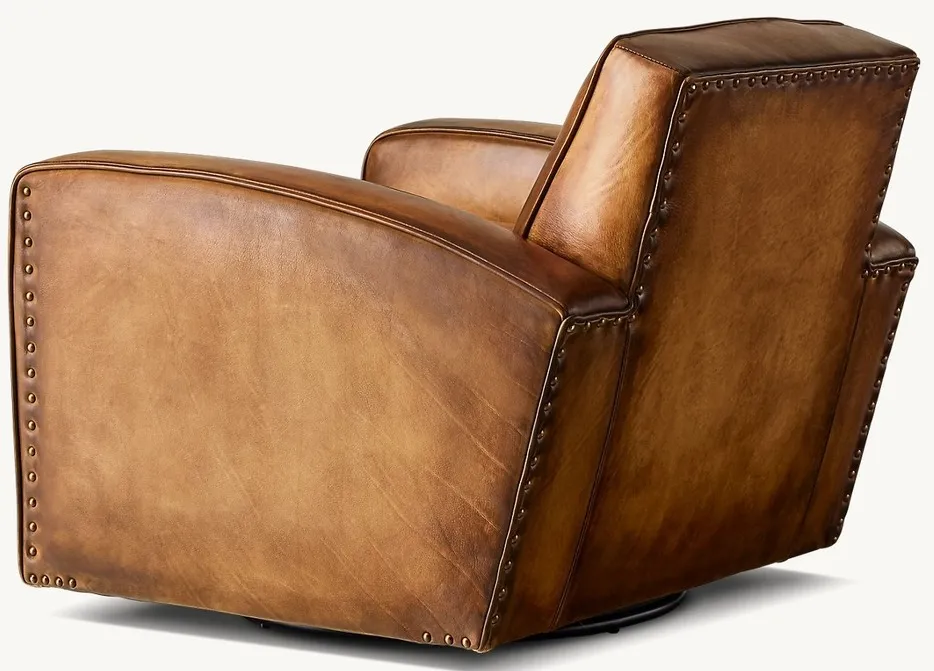 Chaise Locronan en cuir, vue 5 sur 5