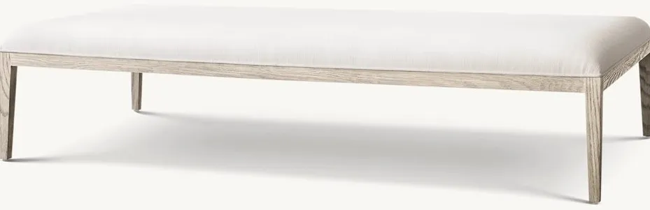 Chaise Loubressac en tissu et chêne, vue 4 sur 4