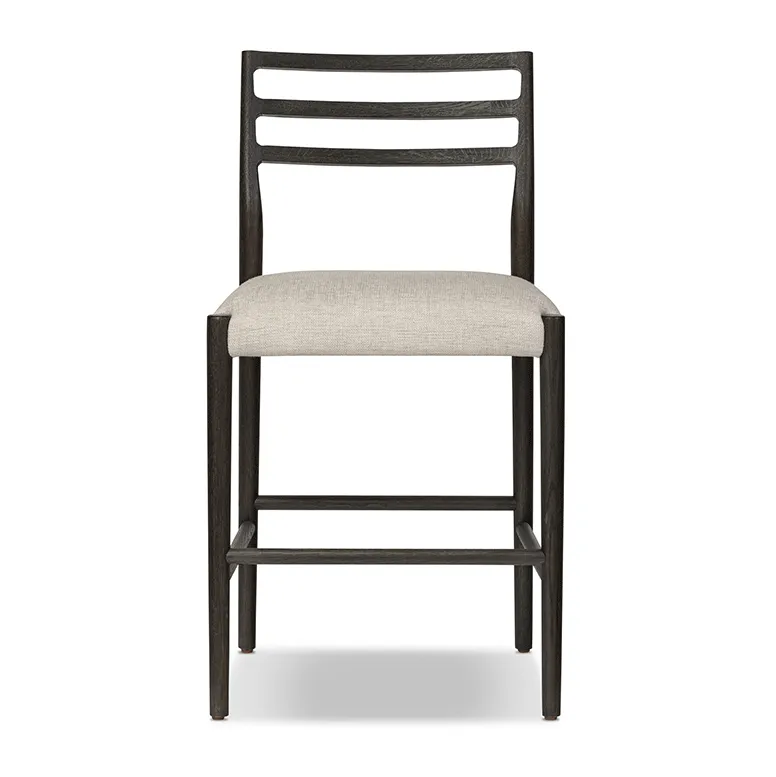Chaise Lourdes en tissu, vue 3 sur 5