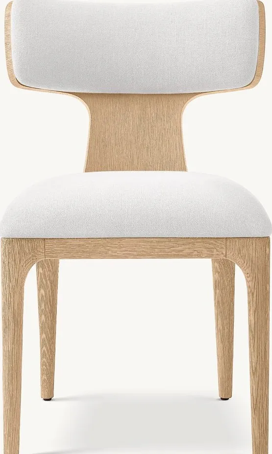 Chaise Martel en chêne, vue 3 sur 4