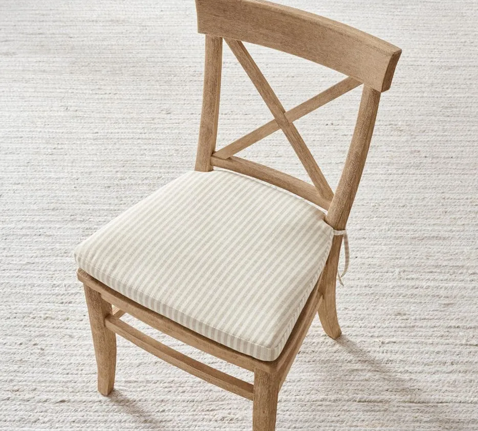 Chaise Menthon en tissu, vue 3 sur 6
