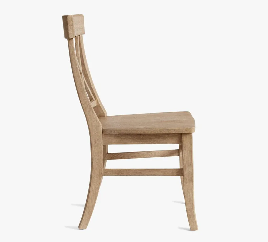 Chaise Menthon en tissu, vue 4 sur 6