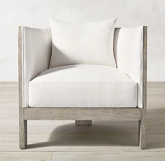 Chaise Meursault en chêne, vue 3 sur 5