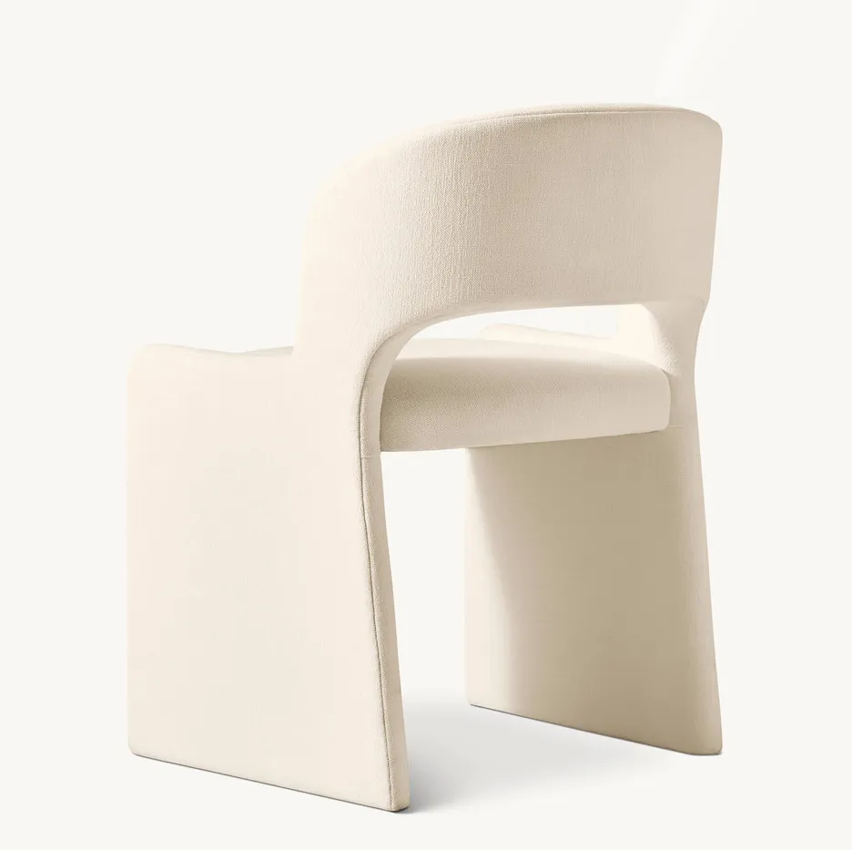 Chaise Névache en tissu, vue 3 sur 6