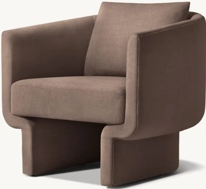 Chaise Pauillac en velours, vue 5 sur 5